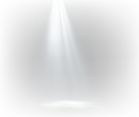 Shiny White Sun PNG Glowing Starburst Light Overlay