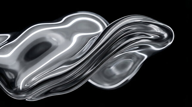 Polymorphic Chrome: Zero-Gravity Fluid Dynamics