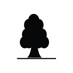 pine tree   icon animation simple flat