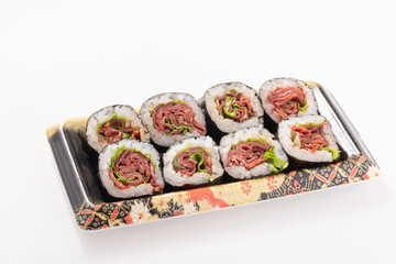 ローストビーフ　巻き寿司