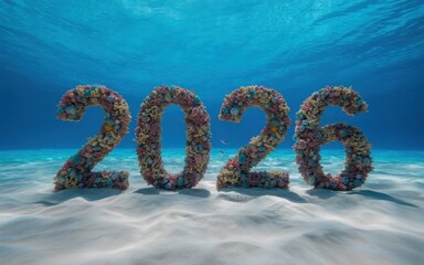 2026 coral formation underwater illustration