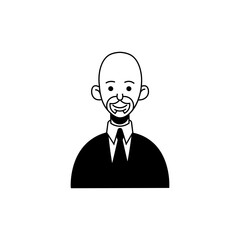 Entrepreneur cartoon illustration