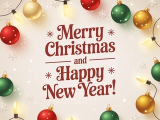 Christmas greeting card