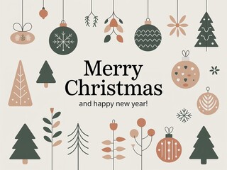 Christmas greeting card