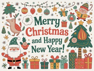 Christmas greeting card