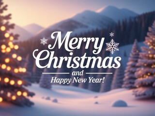 Christmas greeting card