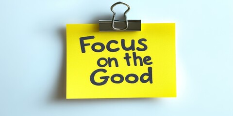 Bright Sticky Note Message An Inspiring Quote for Positive Mindsets and Self-Care Reminders