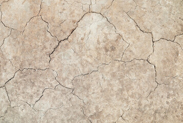 The ground has cracks in the top view for the background