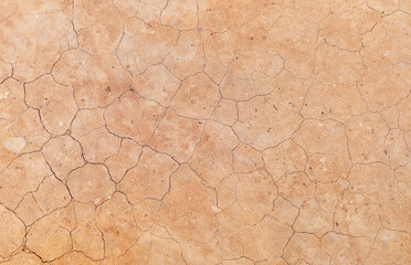The ground has cracks in the top view for the background