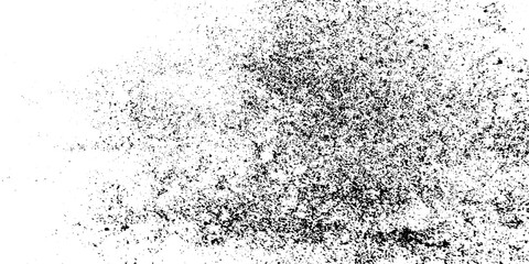 Distressed grain texture vector illustration dirt messy splash overlay and black and white Dust distress grungy effect paint. Vertical scratch rustic surface effect monochrome texture composed dust.	