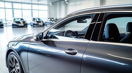 Fototapeta premium Enhancing Automotive Elegance The Impact of Professional Window Film Application on Cars