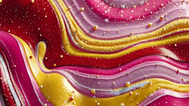 Abstract Fluid Art A Mesmerizing Blend of Colors and Textures.