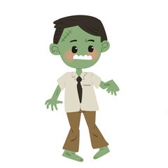 funny cartoon zombie