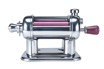 Manual meat grinder isolated on transparent background