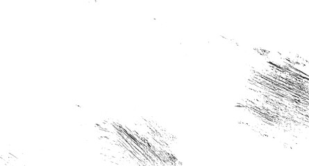 Black ink brush strokes on white background abstract texture vector 4