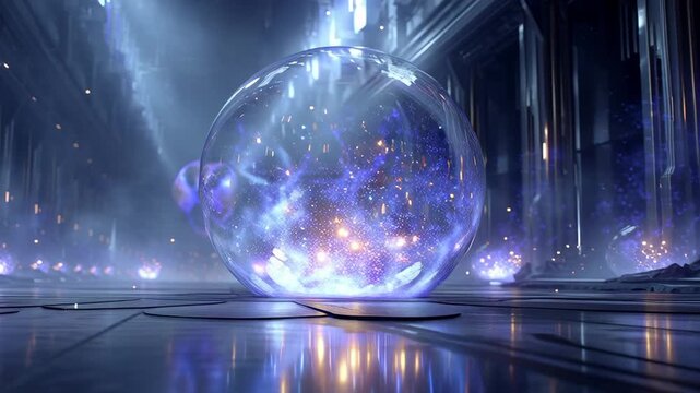 Enigmatic Orb A Glimpse into the Future.