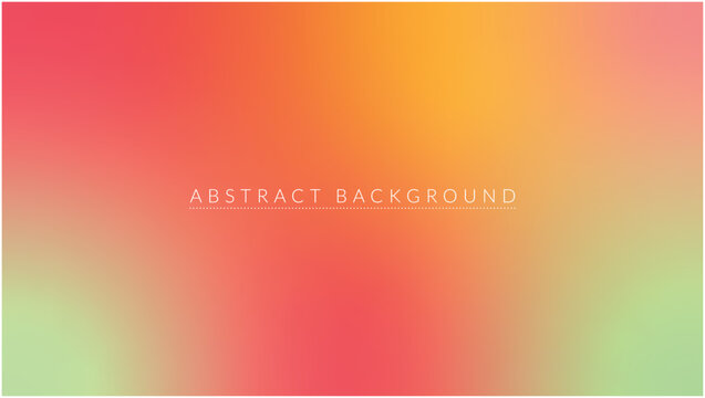 Vibrant gradient background with blended colors a smooth transition from red and orange to yellow and green creating a soft and colorful backdrop