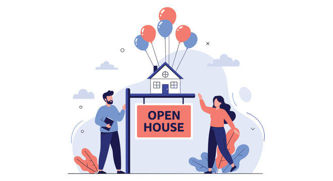 Find your dream home at our open house event with friendly real estate agents ready to help you buy your next property today