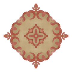 christmas decoration on white background