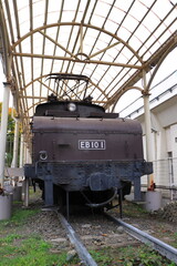 国鉄唯一のバッテリー機関車のEB10-1号機＠東京都府中市郷土の森公園保存機