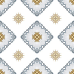 seamless damask pattern