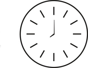 wall clock, Alarm clock and Minimalist clock