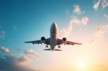 Obraz premium airplane in the sky