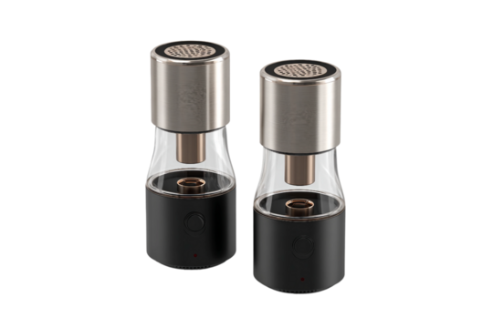 Smart Wine Aerator with Advanced Features for Wine Lovers isolated on transparent background