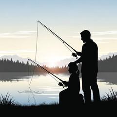 Modern abstract vector design with geometric shapes and bold color palette for creative projects