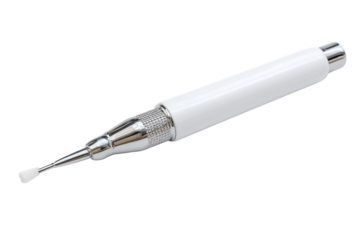 Compact Teeth Polishing Pen with Precision Tip Isolated on Transparent Background