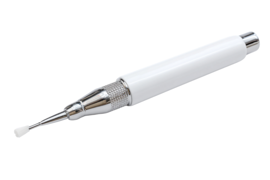 Compact Teeth Polishing Pen with Precision Tip Isolated on Transparent Background