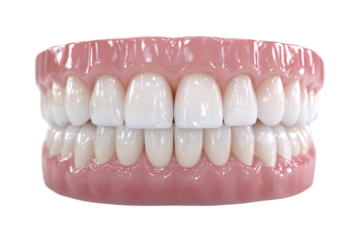 Easy-to-Use Teeth Whitening Kit for Daily Care Isolated on Transparent Background