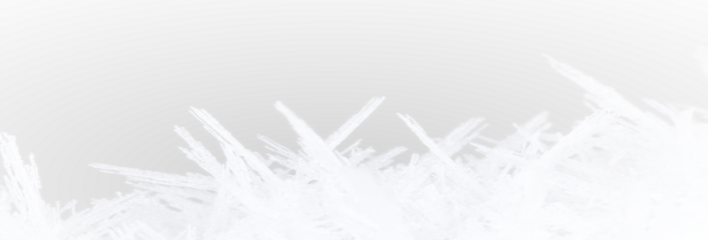 Realistic PNG falling snowflakes background on transparent
