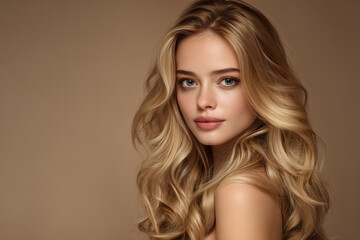 Soft Blonde Beauty Portrait