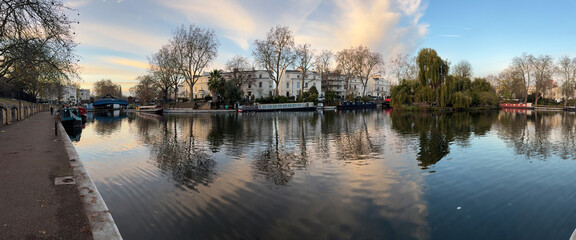 Canal basin panorama