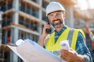 Construction Manager on Site