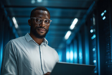 IT Engineer in Server Room