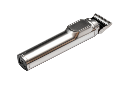 Waterproof trimmer for wet and dry use isolated on transparent background
