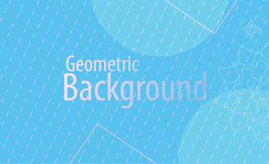 Modern abstract blue color background withwhite geometric shapes. Perfect for presentations, web design, and marketing. Clean and contemporary.