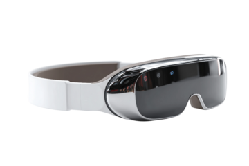 Futuristic wearable tech designed for performance isolated on transparent background