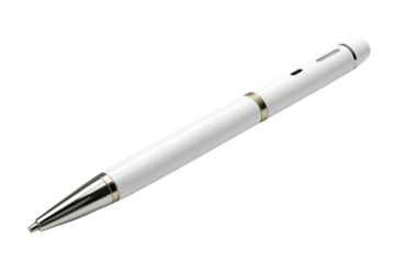 WiFi smart pen with ergonomic design isolated on transparent background
