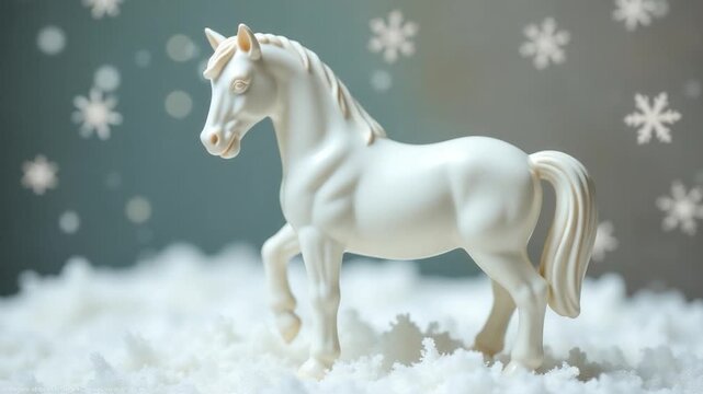 Video A person dressed for the outdoors, wearing a scarf and hat