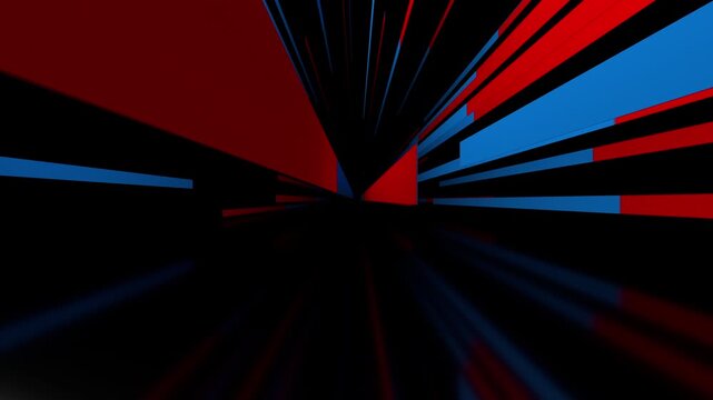 Neon Speed Lines Tunnel
