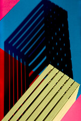 Abstract still life Geometry of the shadow