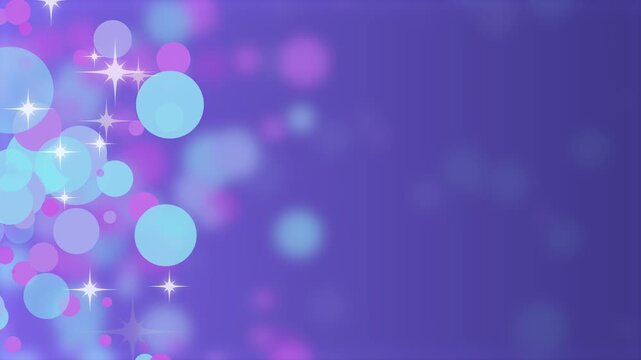 Abstract soft bokeh circles in warm glowing tones. Blurred shimmering light orbs drifting smoothly with gentle depth and shine. Elegant luminous backdrop. Seamless loopable background