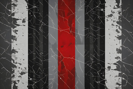 Abstract Vertical Stripes with Cracked Texture background - Powered by Adobe