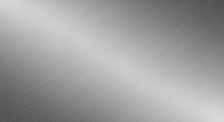 Brushed Metal Texture with Diagonal Light Reflection.