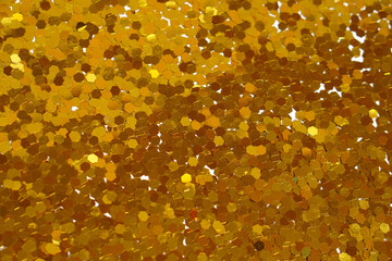 glitter or gold sequin texture background