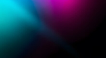 Obraz premium Abstract background with vibrant teal and magenta gradients smooth color transitions perfect for mod