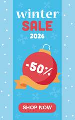 Vertical Winter Sale 2026 Story